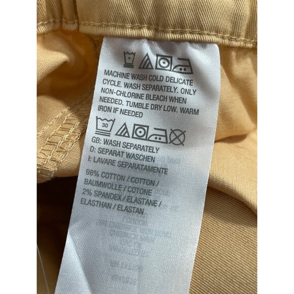 Belle by Kim Gravel Tall Utility Stretch Cropped Cargo Pant 10 Safari Tan NEW - Picture 5 of 7